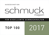 Das Schmuck Magazin ehrt mit der Auszeichnung ‘Top 100‘
